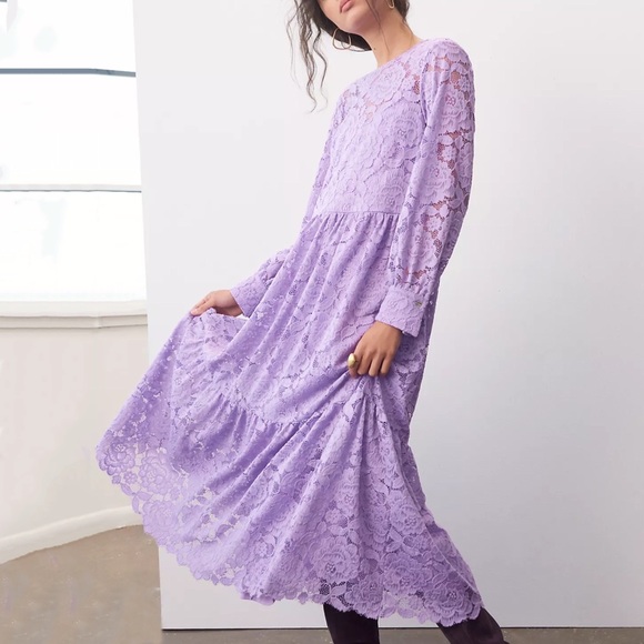 Anthropologie | Dresses | Anthropologie Olivia Lace Maxi Dress | Poshmark